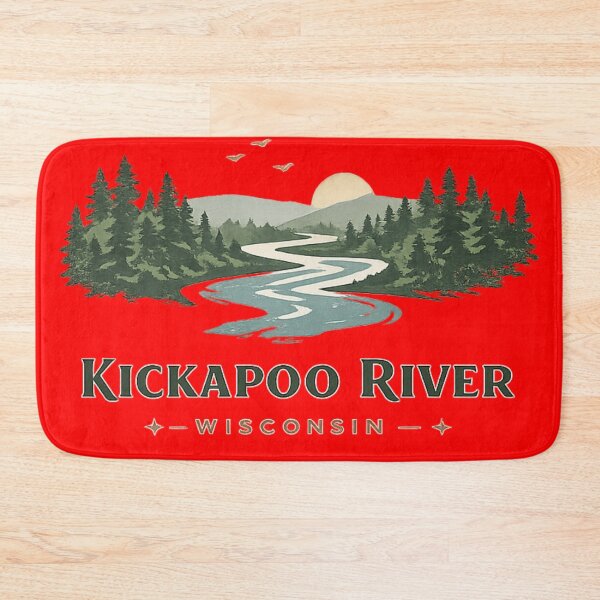 Item preview, Kickapoo river - nature enthusiasts designed and sold by DamioPolArt.