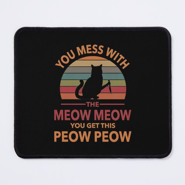 Item preview, Sassy Cat With Knife Retro Sunset Tee designed and sold by StranHabesre51.