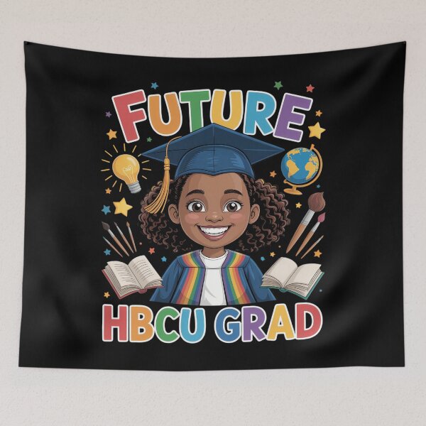 Item preview, Future HBCU Grad Black Girl Graduation HBCU  designed and sold by sailorjessiArt.