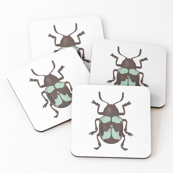 Item preview, Bronze and teal Beetle designed and sold by Juliette Lancien.