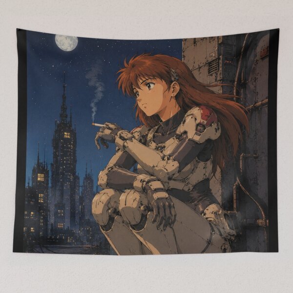 Item preview, Vintage Cyberpunk Anime City Night designed and sold by bapupa.