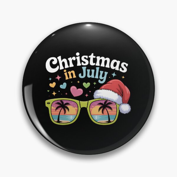 Item preview, Christmas in July Sunglasses Santa Beach Summer Summer Xmas designed and sold by SapfireStuArt.
