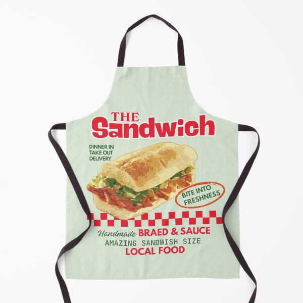 Item preview, Handmade Local Sandwich Bite Into Freshness designed and sold by SilverSeaBKK.