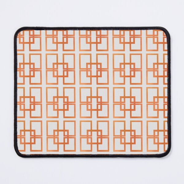 Item preview, Interlocking Rectangles in Orange  designed and sold by JaygiesDesign.