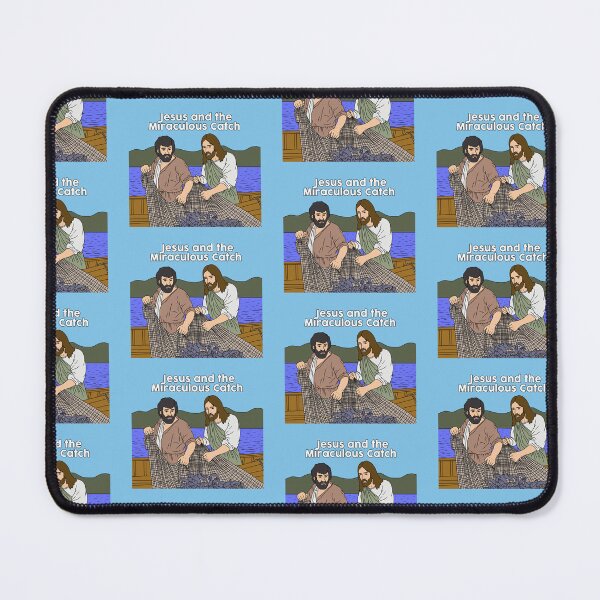 Item preview,  Jesus and the Miraculous Catch designed and sold by elviamontemayor.