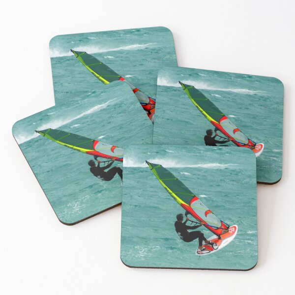 Item preview, Windsurfers Wave Jumping, Cottesloe Beach | Action Water Sports, Perth, Western Australia Art designed and sold by Ross.A.Campbell.
