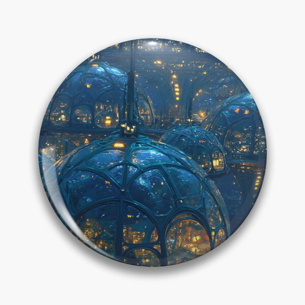 Item preview, Underwater Bioluminescent City Domes designed and sold by Visual Foundry.