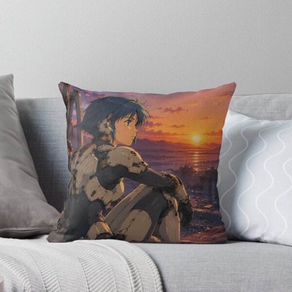 Item preview, Retro Cyberpunk Anime Sunset View designed and sold by bapupa.
