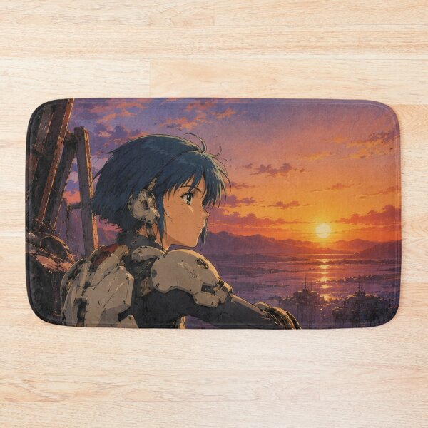 Item preview, Retro Cyberpunk Anime Sunset View designed and sold by bapupa.