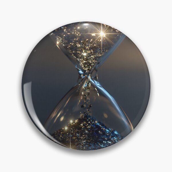 Item preview, Glowing Golden Hourglass Time Art designed and sold by Visual Foundry.