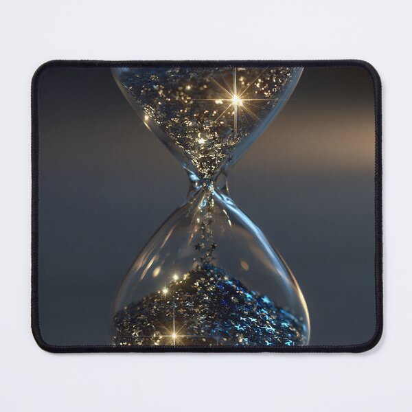 Item preview, Glowing Golden Hourglass Time Art designed and sold by Visual Foundry.