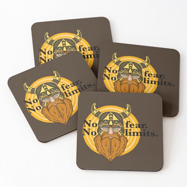 Item preview, No fear no limits Viking tshirt designed and sold by Maryart8.