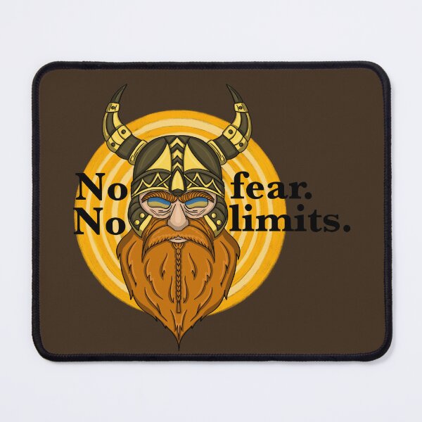 Item preview, No fear no limits Viking tshirt designed and sold by Maryart8.