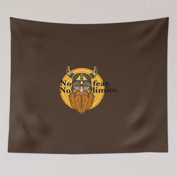 Item preview, No fear no limits Viking tshirt designed and sold by Maryart8.