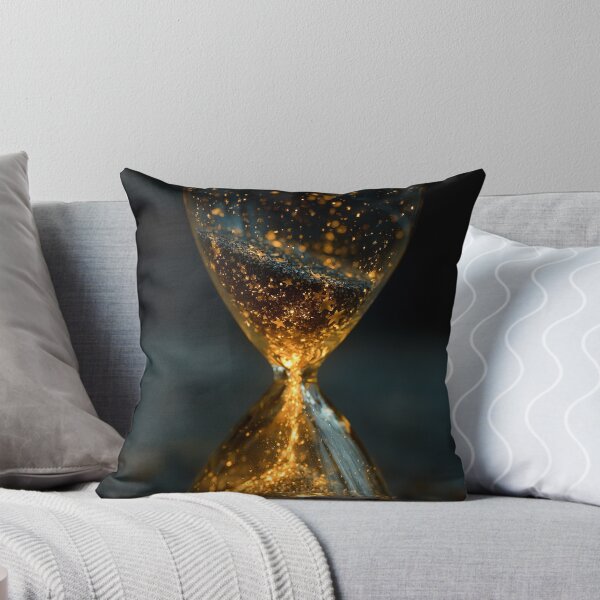 Item preview, Golden Hourglass Time Flow Art designed and sold by Visual Foundry.