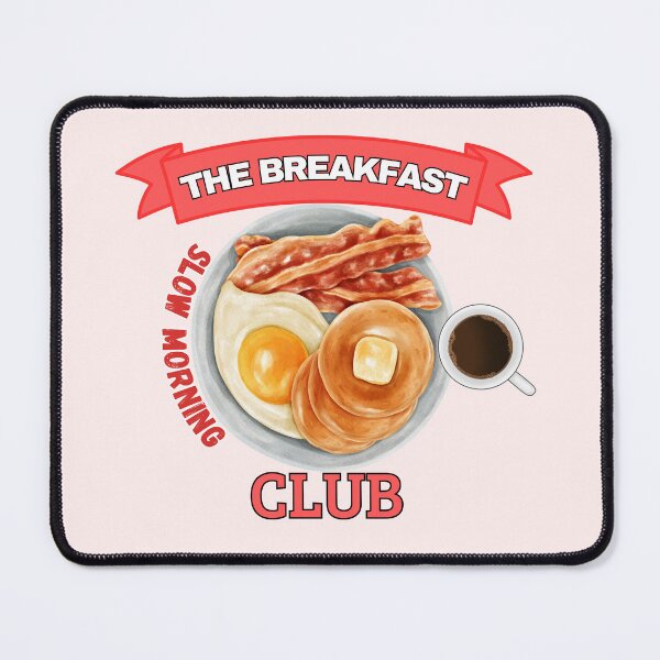 Item preview, The Breakfast Club Slow Morning Food Illustration designed and sold by SilverSeaBKK.