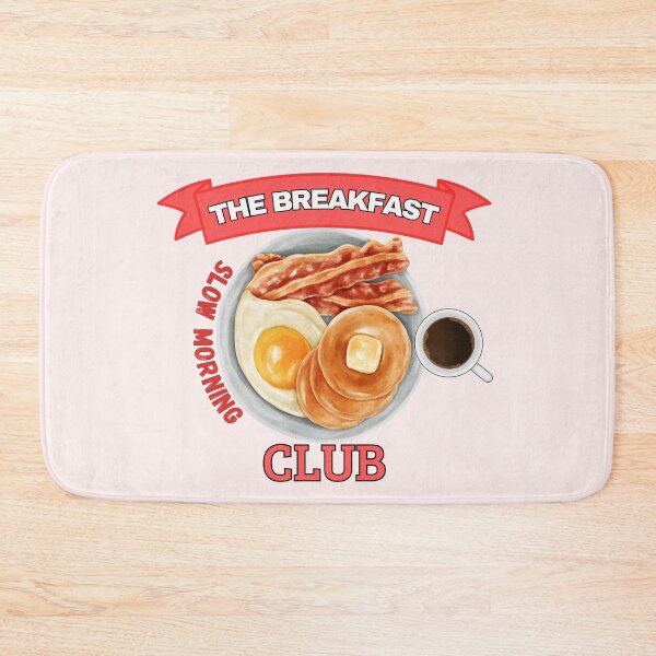 Item preview, The Breakfast Club Slow Morning Food Illustration designed and sold by SilverSeaBKK.