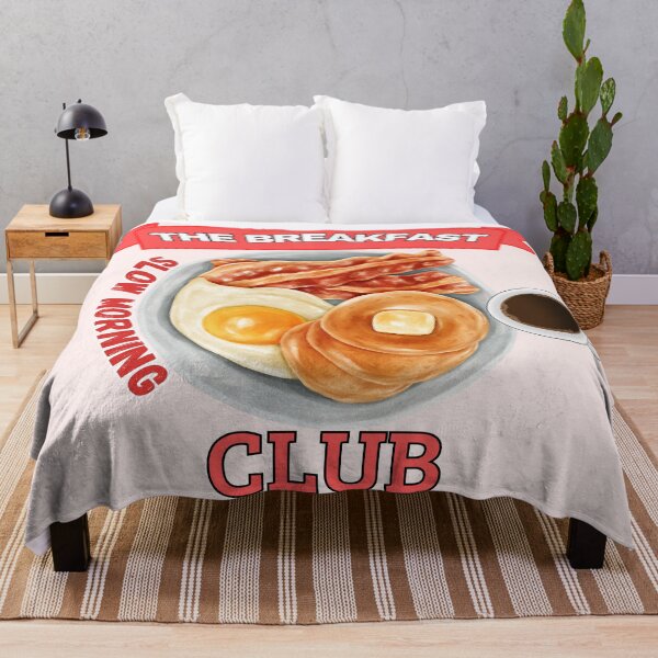 Item preview, The Breakfast Club Slow Morning Food Illustration designed and sold by SilverSeaBKK.