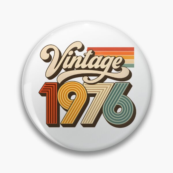 Item preview, Vintage 1976, 50th Birthday Distressed Design Retro Gift designed and sold by FernaRoje.