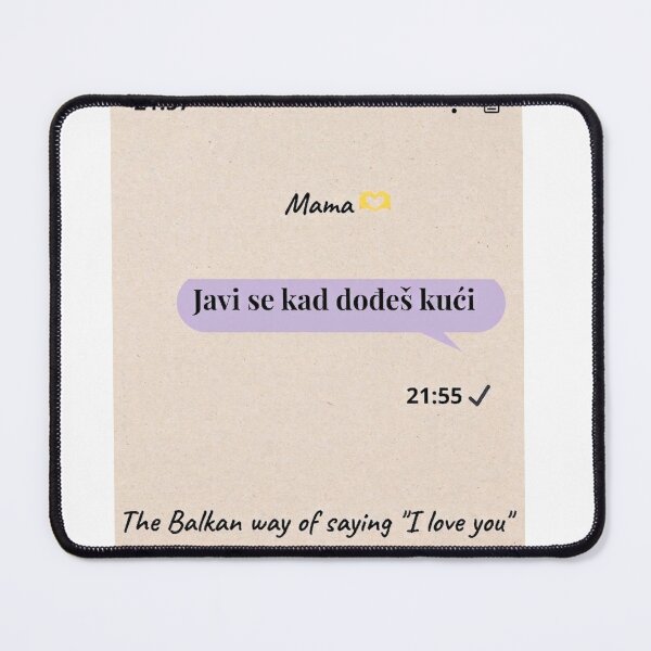 Item preview, The Balkan Way of Saying “I Love You” – Minimalist Balkan Print designed and sold by Mastalina99.