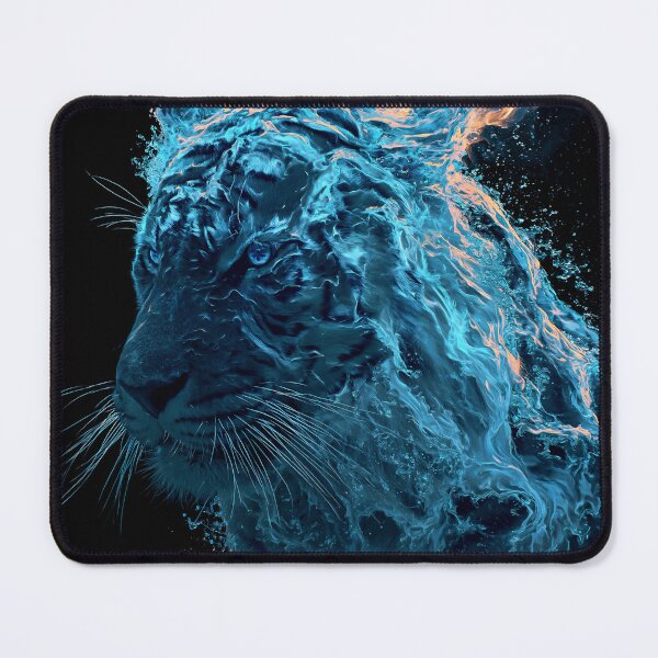 Item preview, Elemental Tiger Fire And Ice designed and sold by Visual Foundry.