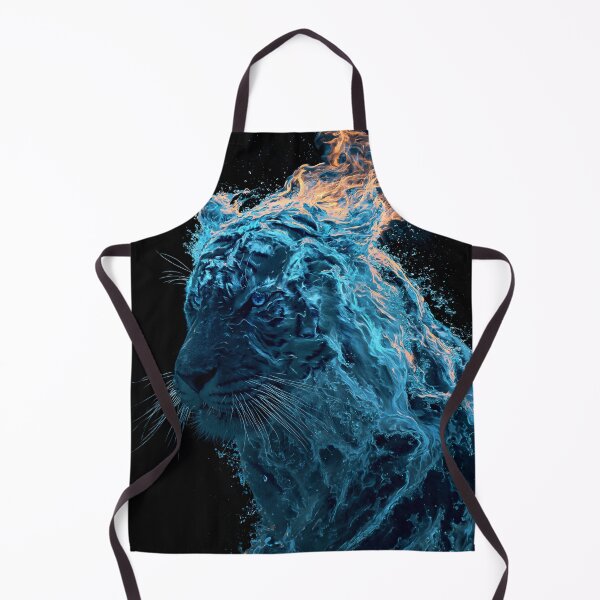 Item preview, Elemental Tiger Fire And Ice designed and sold by Visual Foundry.