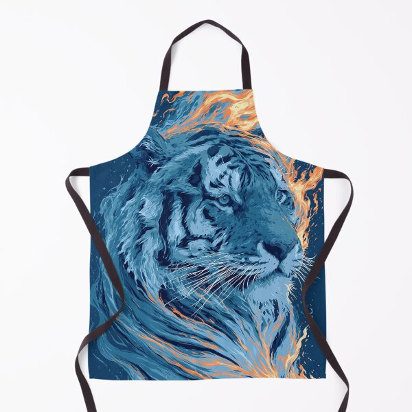 Item preview, Fire and Ice Lion Portrait designed and sold by Visual Foundry.