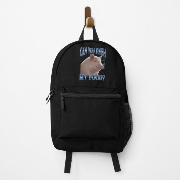 Item preview, Can You Finish My Food Pig Meme designed and sold by elderberry.
