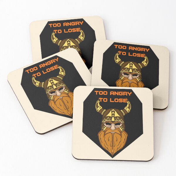 Item preview, Too angry to lose positive Viking motivation for man designed and sold by Maryart8.