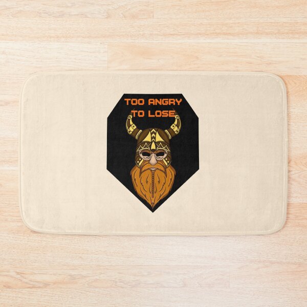 Item preview, Too angry to lose positive Viking motivation for man designed and sold by Maryart8.