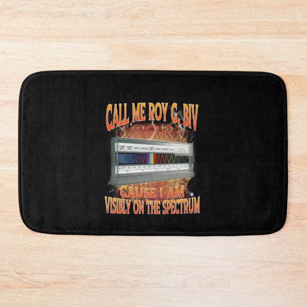 Item preview, Roy G Biv Visible Light Rainbow Science Joke designed and sold by elderberry.