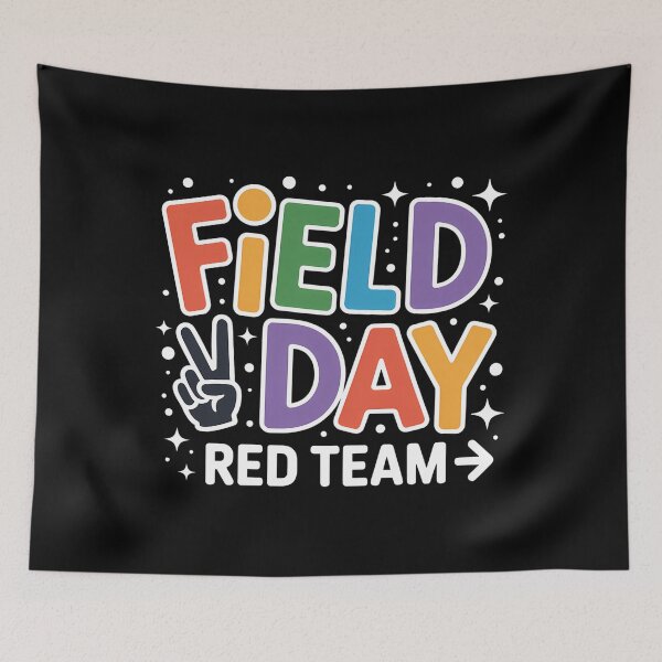 Item preview, Field Day Red Team for Teacher Kids Field Day Games designed and sold by SapfireStuArt.