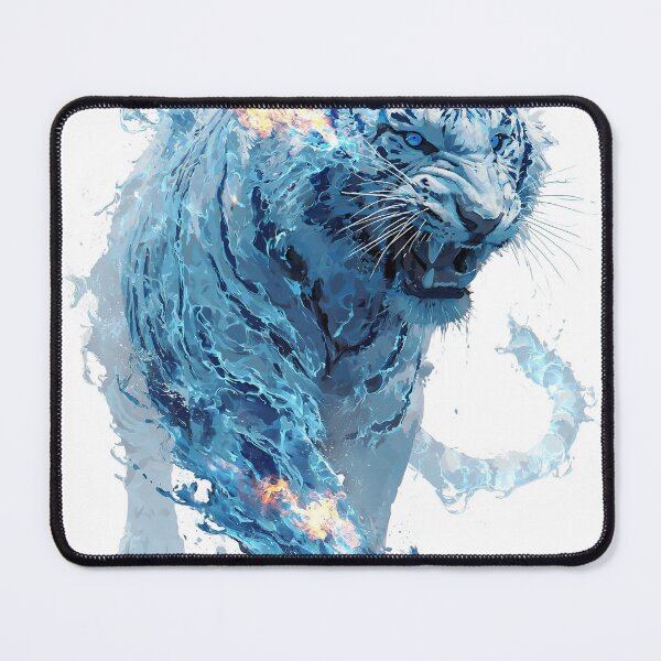 Item preview, Ethereal Tiger Fire and Ice designed and sold by Visual Foundry.