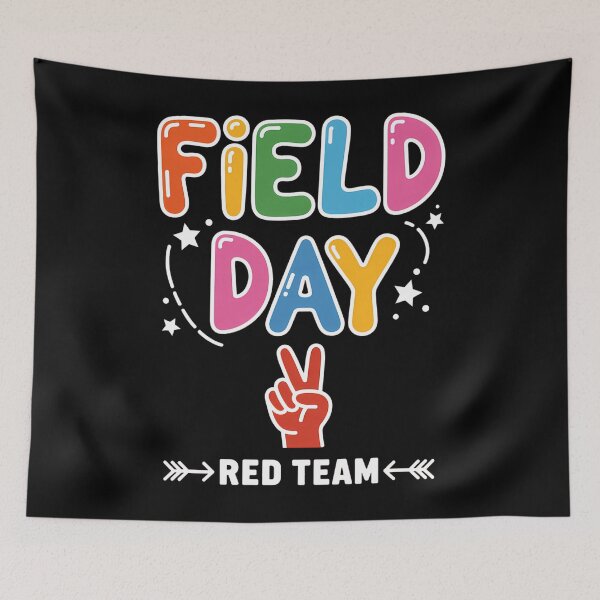 Item preview, Field Day Red Team for Teacher Kids Field Day Games designed and sold by SapfireStuArt.