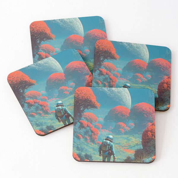 Item preview, Astronaut Explorer on Alien Planet designed and sold by Visual Foundry.