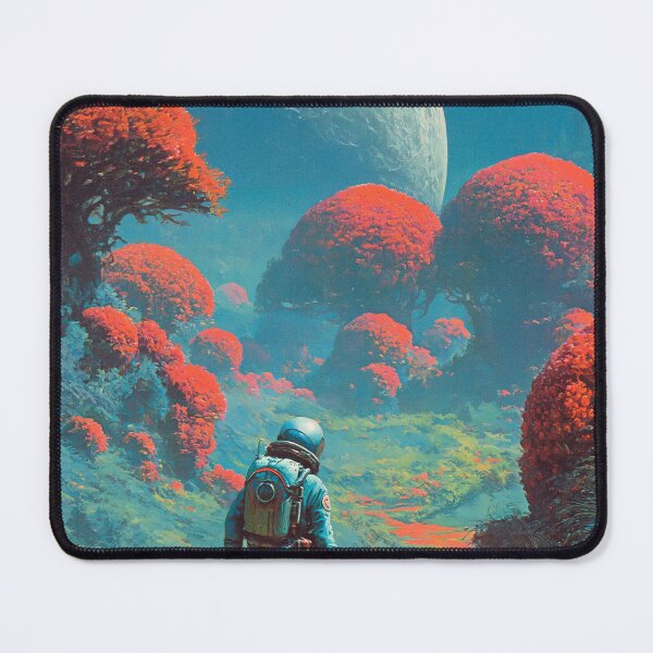Item preview, Astronaut Explorer on Alien Planet designed and sold by Visual Foundry.