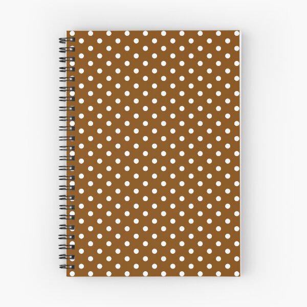Item preview, Mini Polka Dot Brown and White designed and sold by Jeallan Designs.