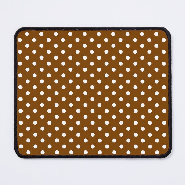 Item preview, Mini Polka Dot Brown and White designed and sold by Jeallan Designs.