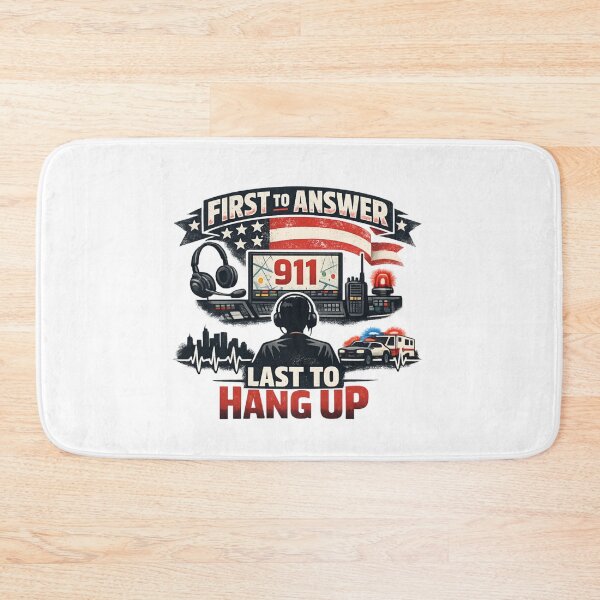 Item preview, First to Answer Last to Hang Up Dispatcher - Retro Emergency Operator  designed and sold by SidTastic .