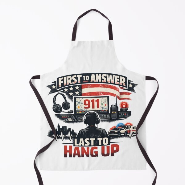 Item preview, First to Answer Last to Hang Up Dispatcher - Retro Emergency Operator designed and sold by SidTastic .