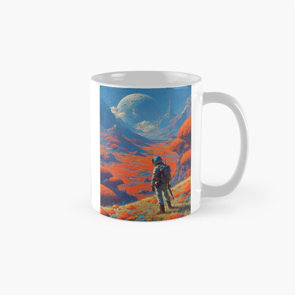Artikelvorschau, Astronautischer Forscher auf fremdem Planeten entworfen und verkauft von Visual Foundry.