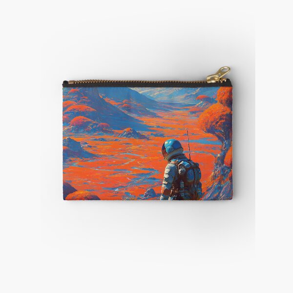 Item preview, Astronaut Explorer on Alien Planet designed and sold by Visual Foundry.