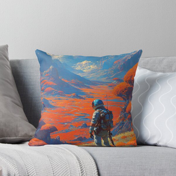 Item preview, Astronaut Explorer on Alien Planet designed and sold by Visual Foundry.