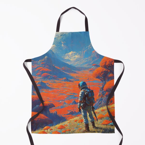 Item preview, Astronaut Explorer on Alien Planet designed and sold by Visual Foundry.