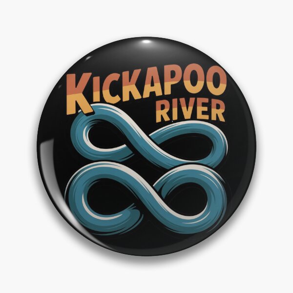 Item preview, Kickapoo river - travel enthusiasts designed and sold by DamioPolArt.