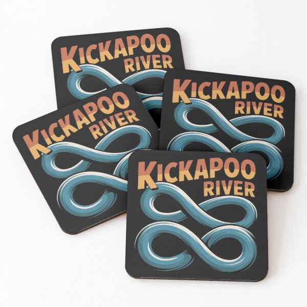 Item preview, Kickapoo river - travel enthusiasts designed and sold by DamioPolArt.