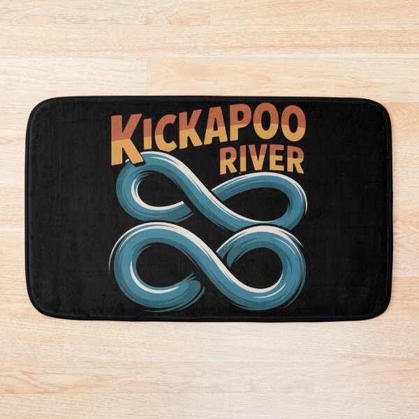 Item preview, Kickapoo river - travel enthusiasts designed and sold by DamioPolArt.