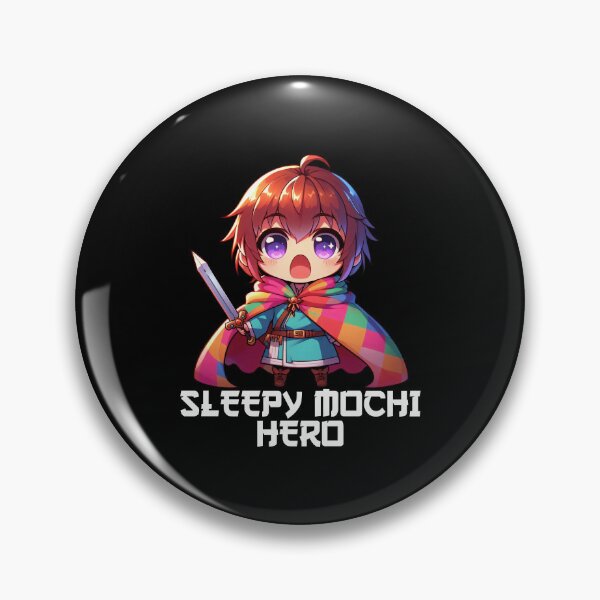 Item preview, ANIME - SLEEPY MOCHI HERO designed and sold by KEF Custom.