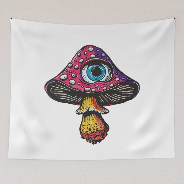 Item preview, Psychedelic Mushroom designed and sold by dharanna.