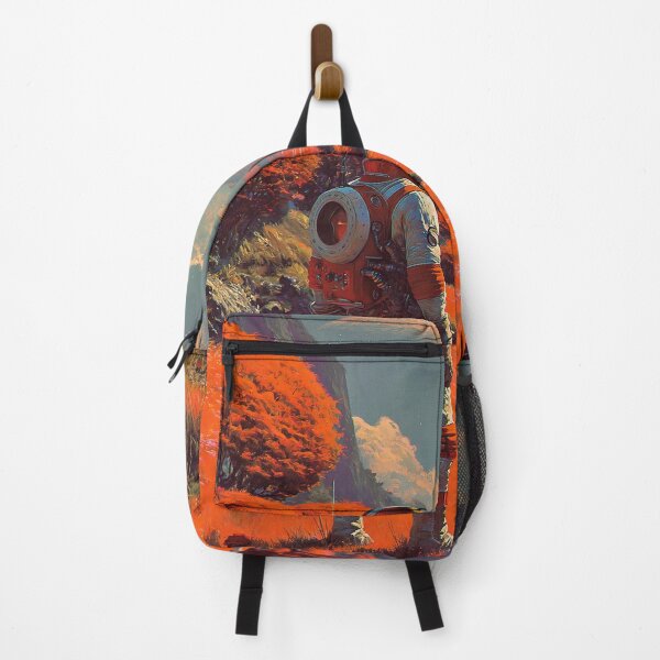 Item preview, Astronaut Exploring Red Alien Planet designed and sold by Visual Foundry.